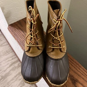 Polo women’s leather duck boots, US size 5, leather upper velvet lining, 993518 - Picture 1 of 5