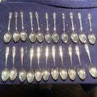 Collection of 22 silver plated Presidential spoons, great shape, great detail