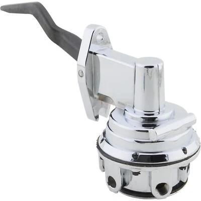 Bomba de combustible mecánica, 80 GPH, 6 PSI, cromada, se adapta a Ford 351C/351M/400 Foto 1 de 4