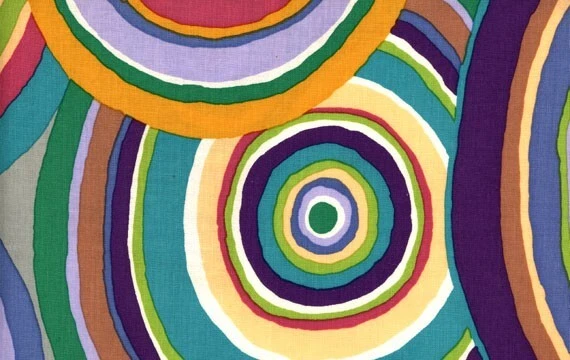 KAFFE FASSETT TARGETS CONTRASTE GP67 cuarto de grasa edición original Foto 1 de 1