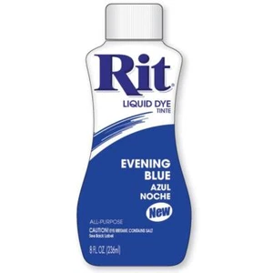 Rit Dye Liquid 236ml Evening Blue - Picture 1 of 2