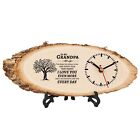 Gifts For Grandpa Wooden Clock Birthday Gifts For Grandpa From Granddaughter ...