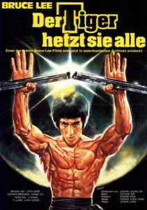 Der Tiger hetzt sie alle ORIGINAL A1 Kinoplakat Bruce Lee / Lito Lapid / Ti Lung - Picture 1 of 1