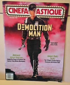 Vintage Cinefantastique Vol 24 #5 December 1993 Magazine Demolition Man Stallone - Bild 1 von 3