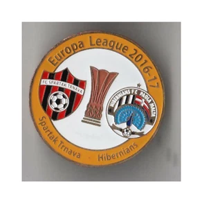 football soccer pin badge Spartak Trnava - Hibernians Paola Malta 2016-2017 #4 - Picture 1 of 1
