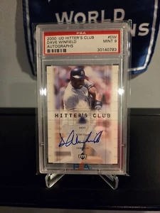 Dave Winfield auto 2000 UD Hitters Club PSA 9 Autograph SP HOF NY Yankees - Picture 1 of 2