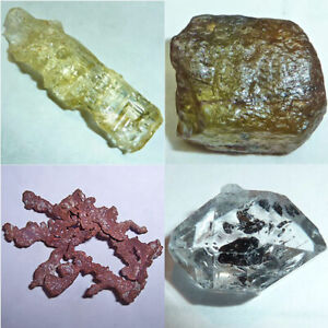 Natural Crystals and Specimen, Beryl, Andalusite, Quartz, Petalite, Copper, more