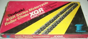 CATENA MOTO Tsubaki Passo Catena 520 - 118 Maglie CROSS ENDURO Made in Japan - Imagen 1 de 1