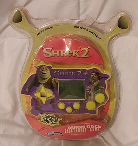 2004 Shrek 2 Onion Race Electronic Game-Boxed - Picture 1 of 3