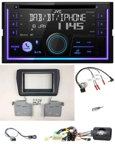 JVC Lenkrad USB 2DIN DAB Bluetooth CD Autoradio für Suzuki Swift ab 2018 schwarz - Bild 1 von 11