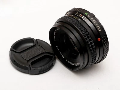 CLAed! Minolta MD Rokkor-X 45 mm f/2 Pancake PrimeLens MILC Sony m43 ¡adaptable! Foto 1 de 4