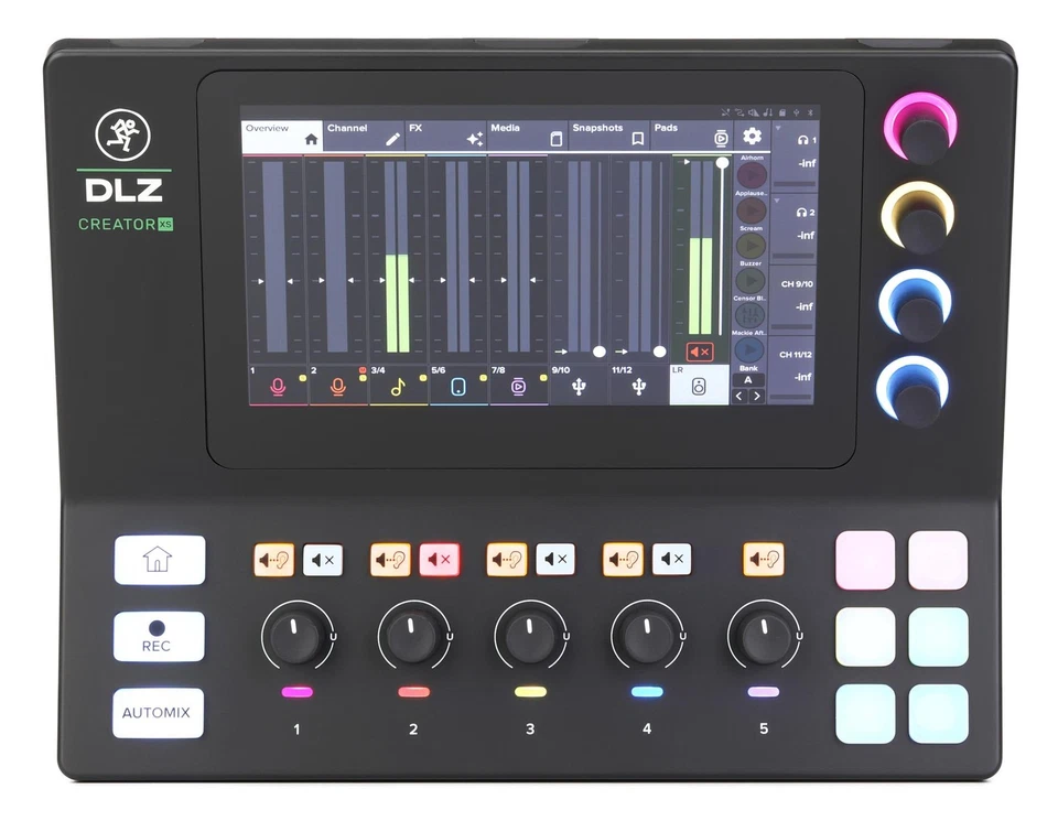 Mackie DLZ Creator XS Compact 6-channel Digital Mixer - Image 1 of 1