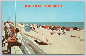 Postcard Greetings from Beautiful Rehoboth Beach Delaware - Picture 1 of 2