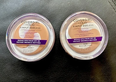 Covergirl + Olay Simply Ageless Foundation - 235 Medium Light - 255 Soft Honey - Image 1 of 4