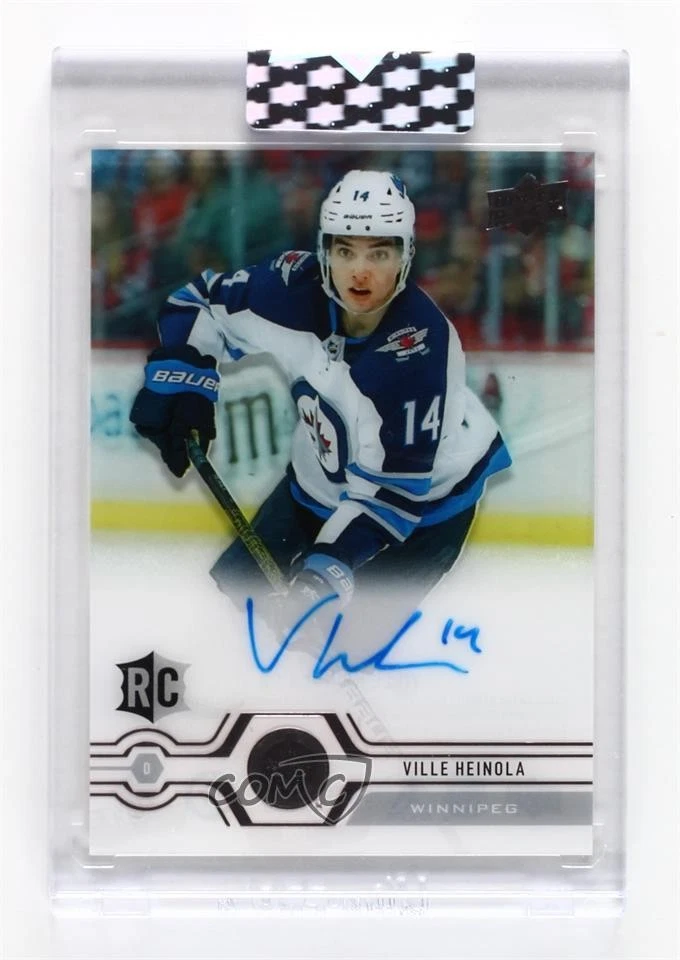 2019-20 Upper Deck Clear Cut Rookies Ville Heinola #CC-VH Rookie Auto RC - Image 1 of 2