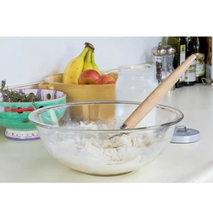  2 PZ Fruste da Cucina per Miscelare Utensili da Cucina Utensili a Mano Alimenti - Foto 1 di 11