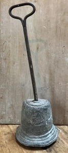 Vintage Antique Doorstop, Lead Bell Design, Georgian, 8.5kg. - Picture 1 of 15