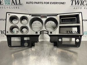 1973-87 Chevy GMC Diesel Pickup K10 C10 Bezel Gauge Cluster Brushed Aluminum OEM - Picture 1 of 11