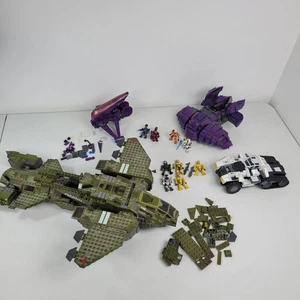 Halo Mega Bloks Pelican Ship Wraith Banshee Wolverine 96824 96832 96859 96852 - Picture 1 of 24