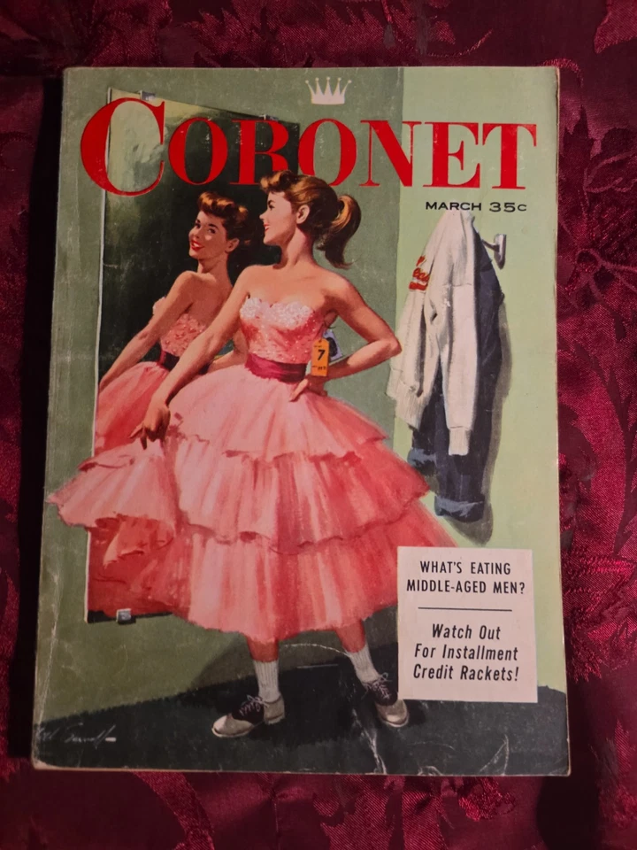 Rare CORONET March 1957 ELIZABETH TAYLOR Chicago Teenagers CATHY CROSBY  Foto 1 de 1