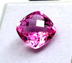 Nuova pietra preziosa naturale bellissima Padparadscha 7,35 carati approssimativa sfaccettata sfusa - Foto 1 di 9