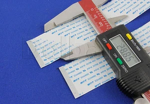 1.0 Pitch 28 Pin 250mm Flexible Flat Cable FFC E244685 AWM 20798 80C 60V VW-1 - Picture 1 of 3