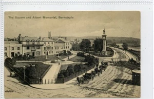(Gc7097) Der Platz und das Albert-Denkmal, BARNSTAPLE, Devon 1904 - Bild 1 von 4