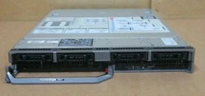 Dell PowerEdge M820 Blade Server 2x 8C E5-4620 2.2Ghz 192GB Ram 4x 2.5" HDD Bay - Picture 1 of 2