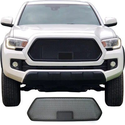 Bisel de repuesto de rejilla para Toyota Tacoma Grill Perf SS 2018-2023 NEGRO PLANO Foto 1 de 4