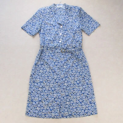 Vestido Armonie Vintage Funda Floral Años 50 60 Hecho en Italia Talla 46 Foto 1 de 4