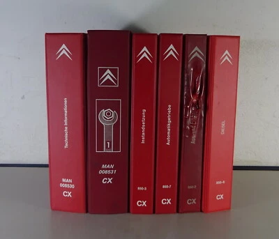 Manual De Taller Lote Citroen CX Serie I + II Años 1974 - 1991 - Imagen 1 de 4