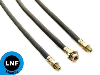 Juego de manguera de freno techo rígido Ford Crestline Sunliner Victoria 2 puertas X3 1952 1953 52 53 Foto 1 de 4