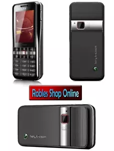 Sony Ericsson G502 Black (senza SIM-Lock) GSM 3G 2MP radio FM MP3 lettore TOP IMBALLO ORIGINALE - Foto 1 di 1
