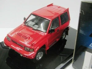 WOW EXTREM SELTEN Mitsubishi Pajero Evo RHD rot 1:43 AutoArt-Minichamp/Makinen - Bild 1 von 3