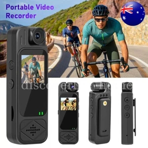1080P Portable Police Body Camera with Screen Sport Audio Recording Night Vision - Picture 1 of 22