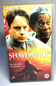 The Shawshank Redemption PAL VHS Morgan Freeman - Picture 1 of 1