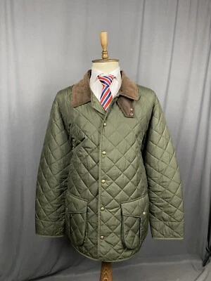 Polo Ralph Lauren Men's Green Quilted Jacket Size 2XB - Image 1 of 4