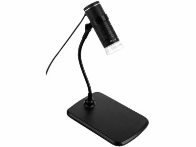 Microscope USB compatible OTG avec grossissement x1000  et éclairage LED DM-250 - Photo 1/4