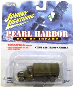 Johnny Lightning Pearl Harbor Day of Infamy CCKW 6x6 Troop Carrier NIB - Picture 1 of 6