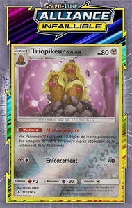 Alola Reve Triopikeur - SL10:Unfehlbare Allianz - 122/214 - Pokemon Karte Neu DE - Bild 1 von 1