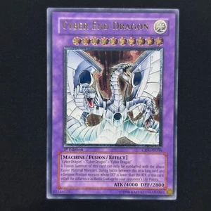 Cyber End Dragon CRV-AE036 1ª ED Ultimate Raro YuGiOh Asia Inglés Vintage Holo - Imagen 1 de 18