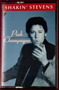 SHAKIN' STEVENS - PINK CHAMPAGNE (UK CASSETTE TAPE SINGLE) - Picture 1 of 3