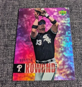 Upper Deck Aaron Rowand 2006/150 Chicago White Sox #105 Parallel Phillies - Imagen 1 de 2