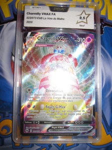 POKEMON PSA/PCA 9,5 (◕‿◕✿) CHARMILLY VMAX FA 023/073 LA VOIX DU MAÎTRE FRANCAIS - Picture 1 of 3