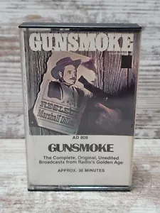 Gunsmoke The Complete, Original, Unedited Broadcasts on Cassette AD 809 - Picture 1 of 11