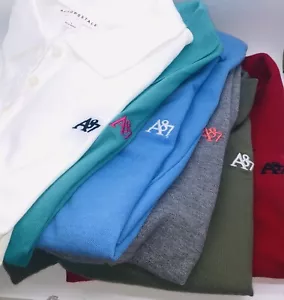 6 Camisetas Polo Aeropostale Mujer MED Blanco Rojo Gris Azul Verde Turquesa - Imagen 1 de 9