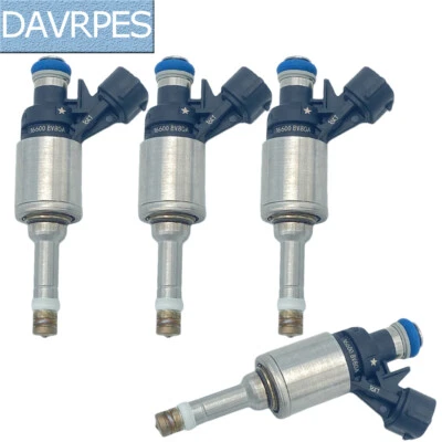 4 piezas inyectores de combustible 16600-BV80A para Nissan Juke 2014 2015 2016 2017 1,6 L turbo Foto 1 de 4