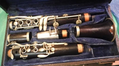 Clarinete de madera Auguste Buffet París Francia antiguo c1830-40 CLARINETE BUFFET Foto 1 de 4
