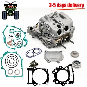 Cylinder Head & Gasket For Yamaha Rhino Grizzly 660 2002-2022 5KM-11101-01-00 - Picture 1 of 14