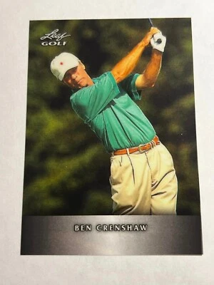 2012 Leaf Metal PRISMATIC LAMINATE PROOF MISSING #/99 Ben Crenshaw - Image 1 of 2